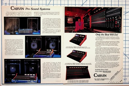 Vintage carvin pro sound - vintage,